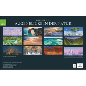 Produktbild für Bildkalender GEO 158701, Augenblicke in der Natur, Jahr 2027