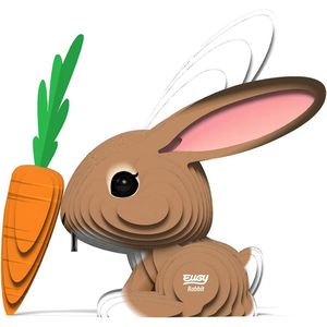 Produktbild für Puzzle Eugy 650071, 3D Tier-Puzzle, Hase