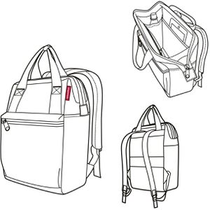 Produktbild für Rucksack Reisenthel Allrounder R, 39 cm, mit Laptopfach