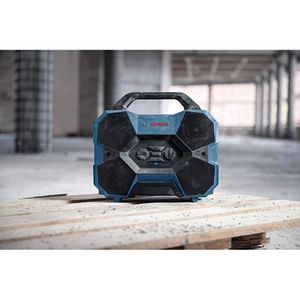 Produktbild für Bluetooth-Lautsprecher Bosch GPB 18V-6 C, blau, Akku 12V/18V