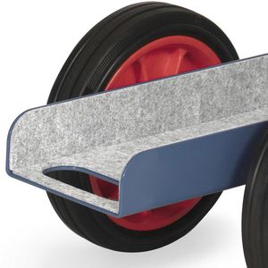 Produktbild für Plattenwagen Fetra 4165, Gummireifen
