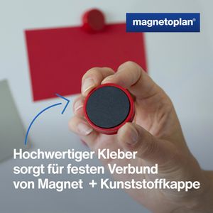 Produktbild für Magnete Magnetoplan Ergo Medium, rot
