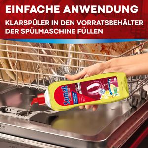 Produktbild für Klarspüler Somat Duo, Zitrone