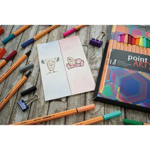 Produktbild für Fineliner Stabilo Point 88 ARTY, 88/66-031