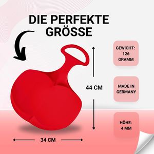 Produktbild für Poporutscher Elasto Schneeflitzy mit Griff, für Kinder