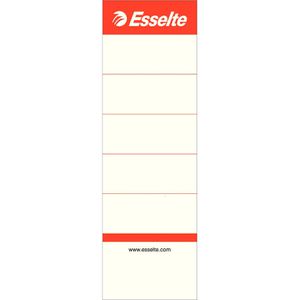 Rückenschilder Esselte 810801, weiß