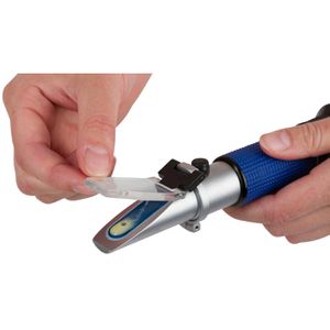 Produktbild für Refraktometer Kerbl 1464, analoges Handrefraktometer