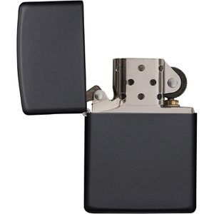 Produktbild für Feuerzeug Zippo Black Matte 218