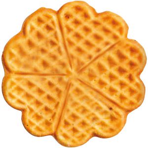 Produktbild für Waffeln Edeka Herzwaffeln Bourbon-Vanille, Belgische Waffeln