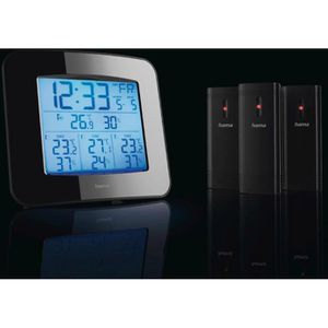 Produktbild für Thermo-Hygrometer Hama 186311, EWS-Trio Funk, digital