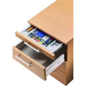 Produktbild für Rollcontainer Hammerbacher R-Serie, aus Holz, weiß
