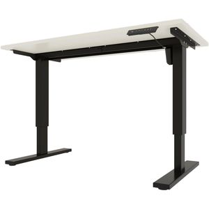 Produktbild für Schreibtisch Bisley E-StarterTech, weiß / schwarz