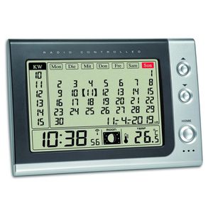 Produktbild für Wecker TFA 60.2529 silber, digital