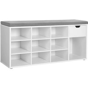 Schuhbank Vasagle LHS24WT, weiß, aus Holz