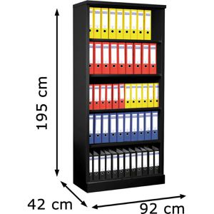 Produktbild für Aktenregal G-Office FLC/O.19/N, aus Metall