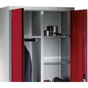 Produktbild für Mehrzweckschrank CP-Möbel Acurado, abschließbar, rot