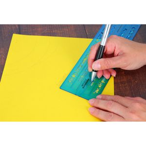 Produktbild für Schablone Staedtler Mars 572 FL Schriftschablone
