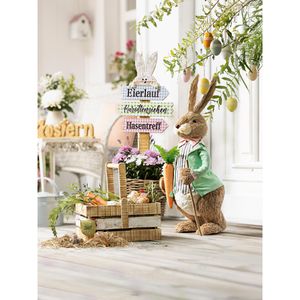 Produktbild für Osterdeko Frank-Flechtwaren 514030, Herr Hase XL
