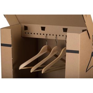 Produktbild für Umzugskartons Smartboxpro Kleiderbox, 2-wellig