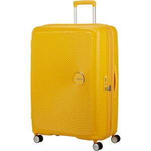 Produktbild für Koffer AmericanTourister Soundbox Spinner exp. gelb