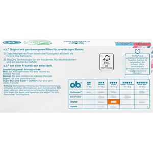 Produktbild für Tampons o.b. Original