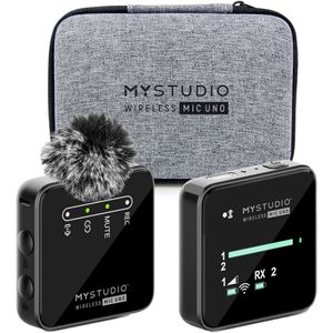 Produktbild für Mikrofon MyStudio Wireless MIC UNO, schwarz