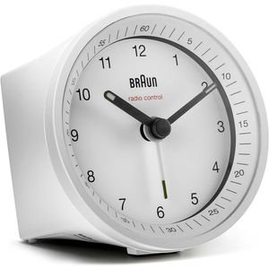 Wecker Braun BC07W DCF weiß, analog