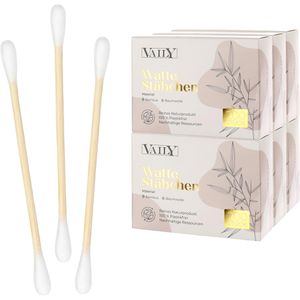 Wattestäbchen Vaily VA-30115, Bambus, 7 cm