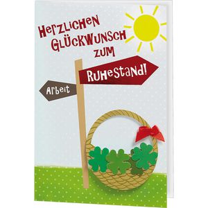 Produktbild für Abschiedskarte Perleberg 7410011-2, für Ruhestand