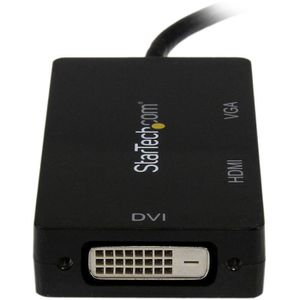 Produktbild für Displayport-Adapter StarTech 3-in-1 MDP2VGDVHD, DP 1.2, 30 Hz