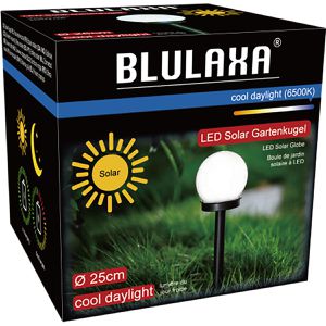 Produktbild für Wegeleuchte Blulaxa 49920, weiß, mit Solar