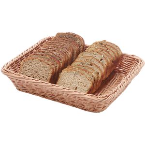 Produktbild für Brotkorb Hendi GN 1/2, 426692, geflochten, aus Kunststoff