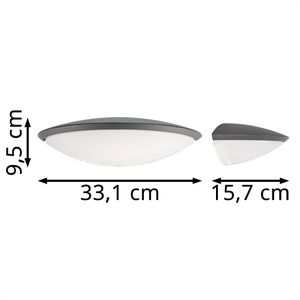 Produktbild für Wandleuchte Steinel L 825 SC, aus Aluminium, für außen (IP44)
