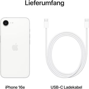 Produktbild für Smartphone Apple iPhone 16e, 128GB