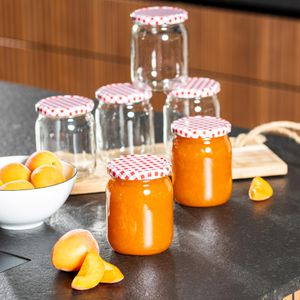 Produktbild für Einmachglas Böttcher-AG Karodesign, mit Schraubdeckel