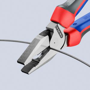 Produktbild für Kombizange Knipex 02 02 225, Kraft-Kombizange