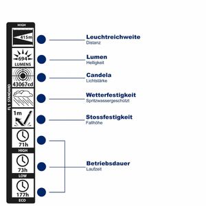 Produktbild für Taschenlampe Maglite ML300L, LED, mit Batterie