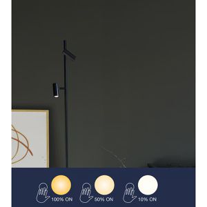 Produktbild für Stehlampe Nordlux Omari, LED, schwarz, 141 cm