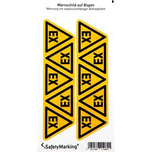 Produktbild für Hinweisschild SafetyMarking BGV A8 W021, Folie