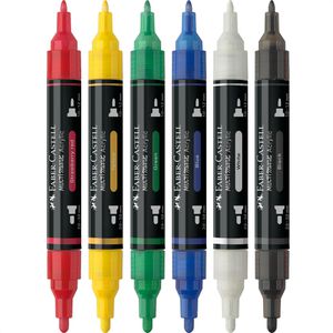 Produktbild für Acrylstifte Faber-Castell Multimark Acrylic Basic