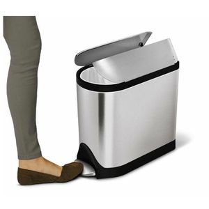 Produktbild für Mülleimer Simplehuman CW1899, silber
