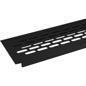 Lüftungsgitter SO-TECH 125366, schwarz, Aluminium