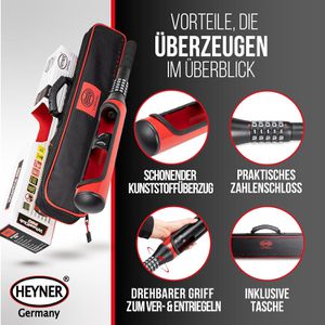 Produktbild für Lenkradkralle Heyner 850300 Wheelclub Pro