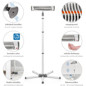 Produktbild für Heizstrahler reer EasyHeat Flex, indoor