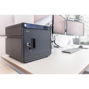 Produktbild für Ladeschrank Digitus DN-45004, schwarz