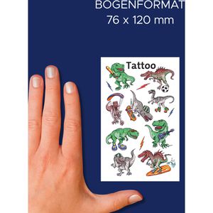 Produktbild für Temporäre-Tattoos Zweckform Z-Design 56772, farbig