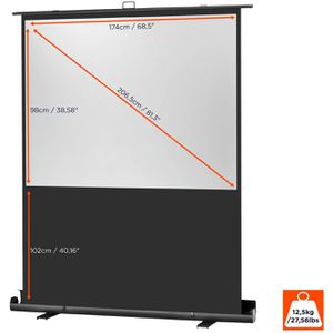 Produktbild für Beamer-Leinwand Celexon Ultramobil Plus Professional
