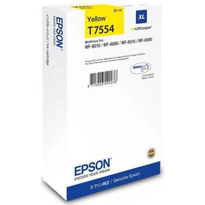Produktbild für Tinte Epson T7554 XL gelb