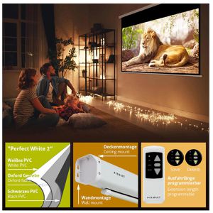 Produktbild für Beamer-Leinwand ESMART Professional MIMOTO