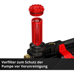 Produktbild für Gartenpumpe Einhell AQUINNA 18/30 F LED, Akku